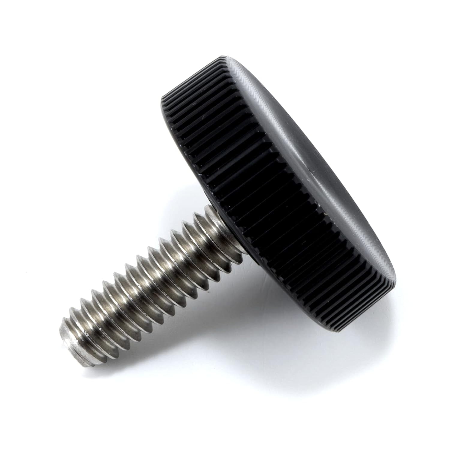 1-4-20-x-3-4-thumb-screw-stainless-steel-black-knurled-round
