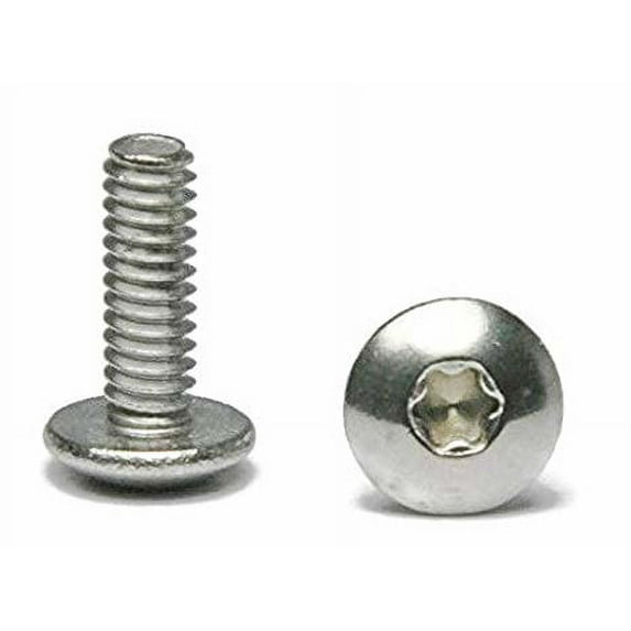 1/4-20 x 3/8" Machine Screws / Torx / Six-Lobe / Truss Head / 18-8 Stainless Steel (Quantity: 500 pcs)