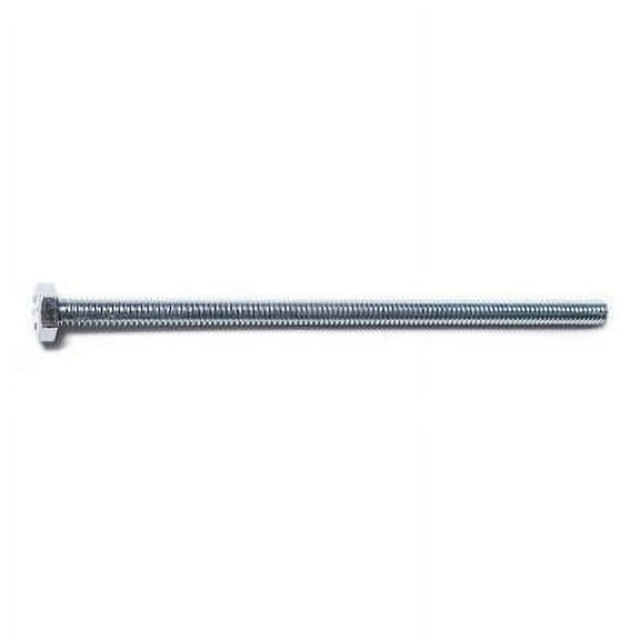 1/4"-20 x 5-1/2" Zinc Coarse Full Thread Hex Head Tap Bolts (50 pcs.)