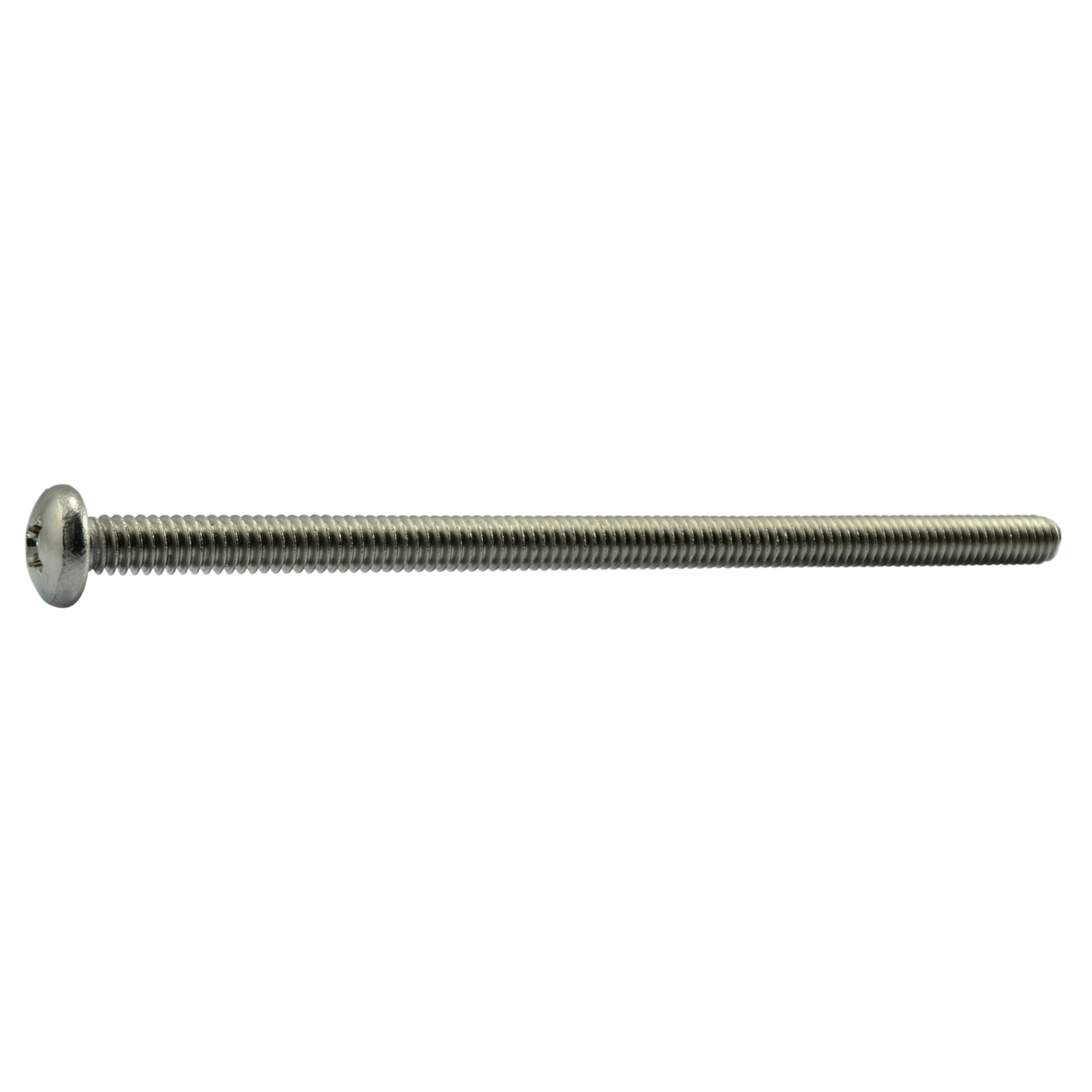 1/4"-20 x 5" 18-8 Stainless Phillips Pan Head Machine Screws (5 pcs.)