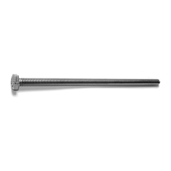 1/4"-20 x 6" 18-8 Stainless Coarse Full Thread Hex Head Tap Bolts (4 pcs.)