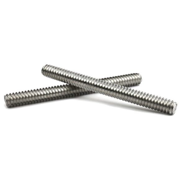 1/4-20 x 6" Fully Threaded Studs / Aluminum - 400 Piece Carton