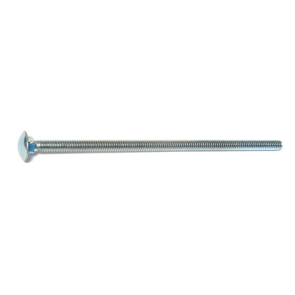 1/4"-20 x 6" Zinc Grade 2 / A307 Carriage Bolts (50 pcs.)