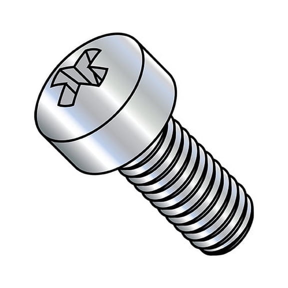 1/4-20X1 1/2 Phillips Fillister Head Machine Screw Fully Threaded Zinc (Pack Qty 1,250) BC-1424MPL