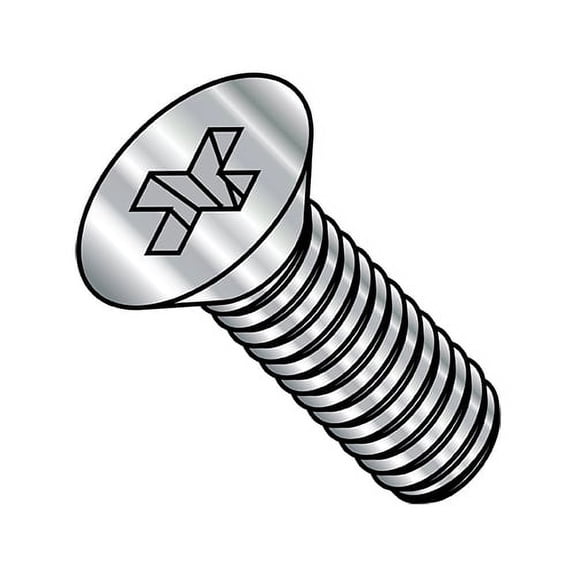 1/4-20X2 Phillips Flat Machine Screw Fully Threaded 18 8 Stainless Steel (Pack Qty 500) BC-1432MPF188