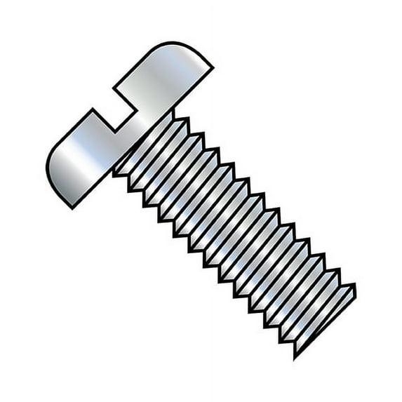 1/4-20X5/8 Slotted Pan Machine Screw Fully Threaded Zinc (Pack Qty 3,000) BC-1410MSP