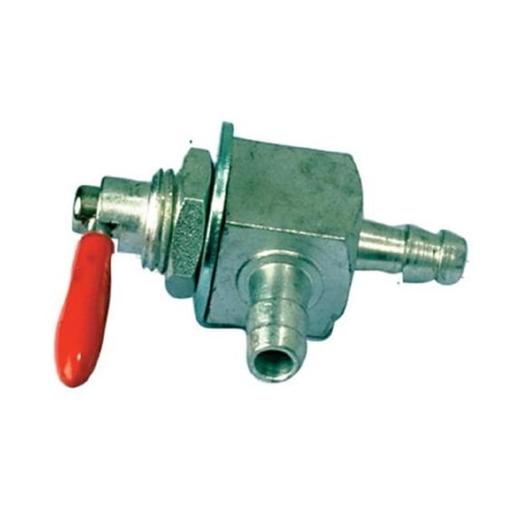 1/4" .250 Nipples 90 Degree In Line Inline Fuel Valve Petcock Cock Shut Cut Off