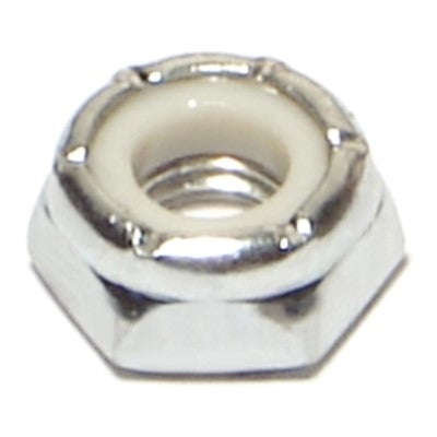 1/4"-28 Zinc Grade 2 Nylon Insert Lock Nuts LKNUT-086 (10 pcs.)