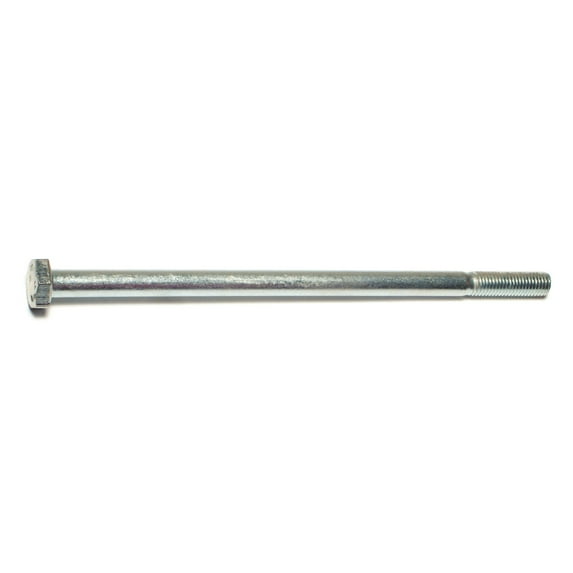 1/4"-28 x 5" Zinc Plated Grade 5 Steel Fine Thread Hex Cap Screws CSHS5-138