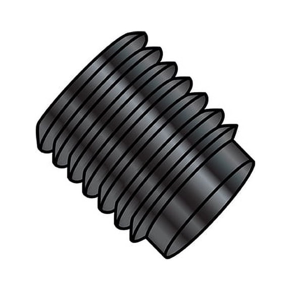1/4-28X3/8 Fine Thread Socket Set Screw Half Dog Point Plain (Pack Qty 100) BC-1506SSD