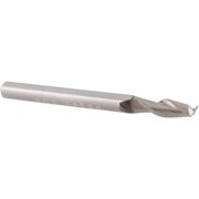 1/4", 3/4" LOC, 1/4" Shank Diam, 2-1/2" OAL, 2 Flute, Solid Carbide Square End Mill