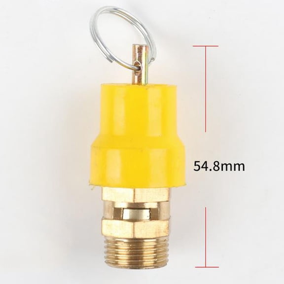 1/4"3/8" 1/2" BSP Air Compressor Safety Relief Valve Pressure Release Regulator