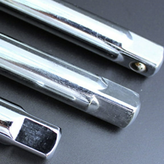 1/4" 3/8" 1/2" Socket Ratchet Wrench Extension Bar 51/75/150/248Mm Long Bar Steering Sleeve Connecting Rod Accessories 2 Fangkenuo