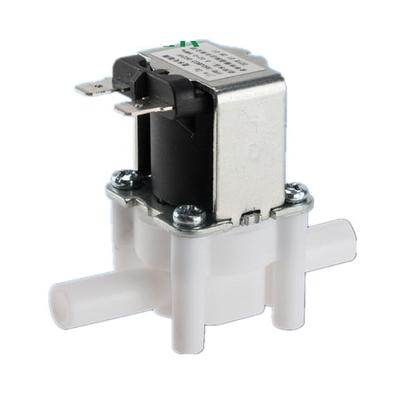 1/4" 3/8" Pipe Stem Quick Conntect RO Water Reverse Osmosis System Electric Plastic Solenoid Valve Normally Closed ,Durable Materia