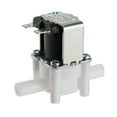 thumbnail image 1 of 1/4" 3/8" Pipe Stem Quick Conntect RO Water Reverse Osmosis System Electric Plastic Solenoid Valve Normally Closed ,Safe to Use, 1 of 1