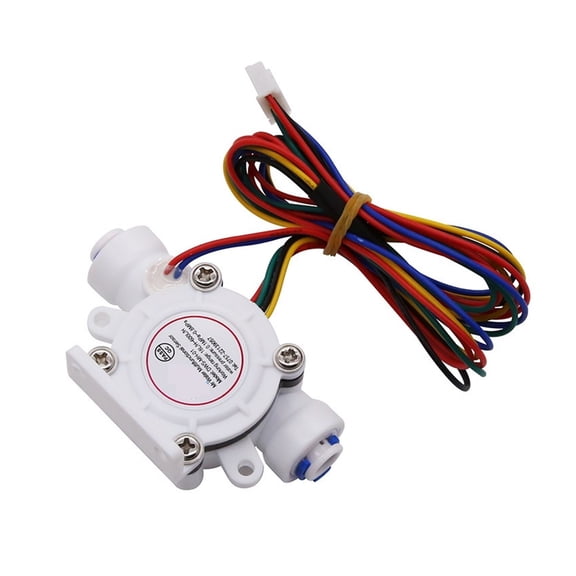1/4" 3/8" Quick TDS Water Flow Sensor 1.75MPa Hall Sensor PE Pipe Turbine Flowmeter DC5~18V Water Quality Inspection Sensor ,Accurate Measurements