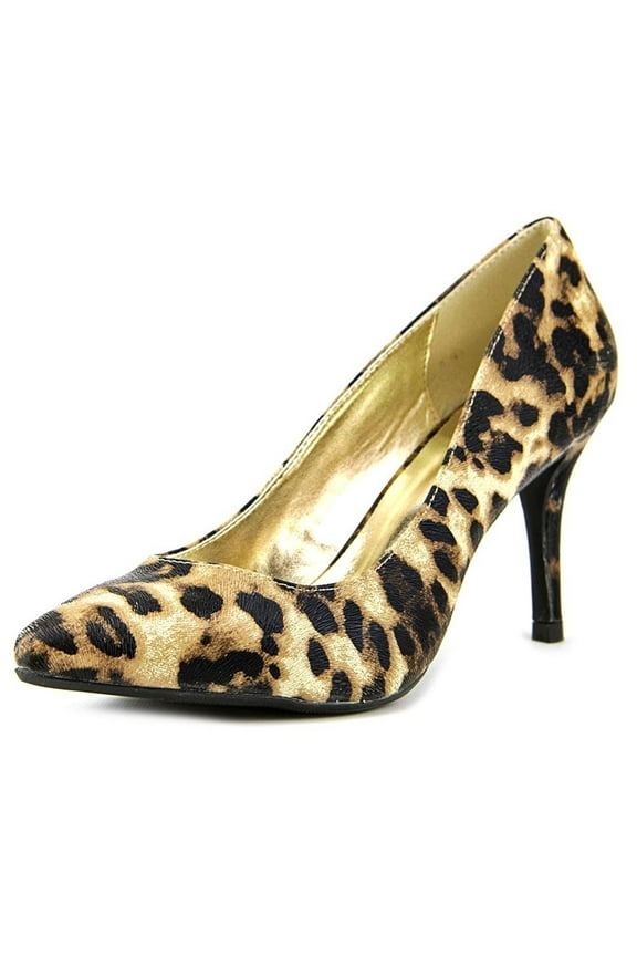 1.4.3. Girl Womens Owanda Pointed Toe Classic Pumps, Leopard, 6.0