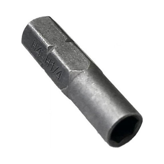 Lttoisl 1/4" (6.35mm) Hex Shank To 4 Mm Driver Socket Bit Adapter Precision A9P9 S6F3