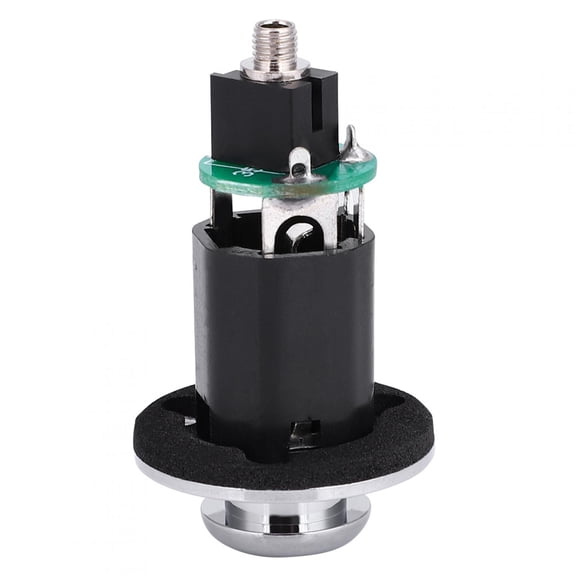 1/4" (6.35mm) Output 2.5mm Input Endpin Jack for Acoustic Guitar Built in Rod Piezo Pickup