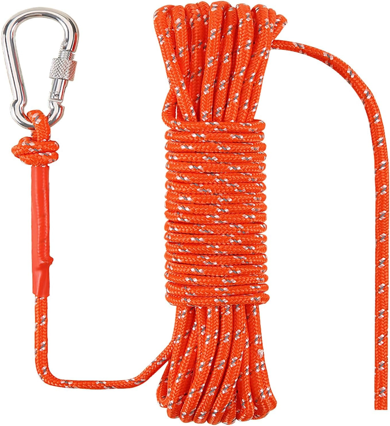 1/4 in (6mm) x 32 Ft (10Meter) Rescue Rope Polypropylene Rope Floating ...