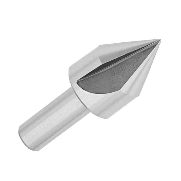 1/4"-90 HSS Single Flute Countersink, DEWSFC1/4-90