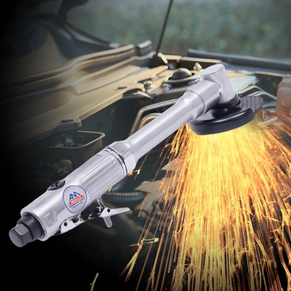 PEAKORA1/4" Air Angle Edge Die Grinder Cutter Polisher Air Tool 18000RPM Long Handle
