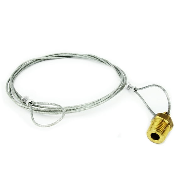 1/4" Air Compressor Tank Moisture Pull Drain Valve Brass Quality Made In USA