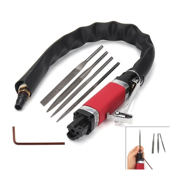1/4" Air File Air Body Saw File Pneumatic Grinding Tool Reciprocating Machine 7000rpm ,Easy to Use