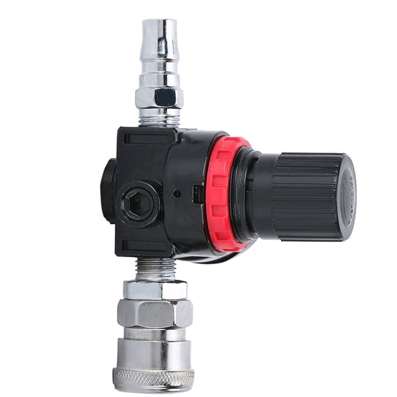 1/4" Air Pressure Regulator Gauge Regulating Valve <span class="ui-risk_flag3">Compressor</span> For Spray <span class="ui-risk_flag3">Gun</span>