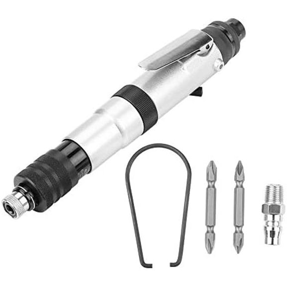 1/4" Air Straight Pneumatic Screwdriver,1000RPM Mini Handhold Pneumatic Screwdriver Kit,Industrial Screw Driver Tool$$Tools & Hardware Other