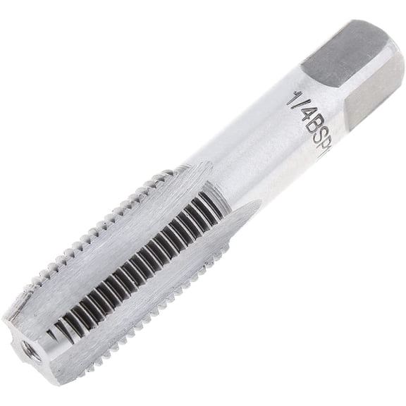 1/4" BSP Pipe Tap, Thread Forming Taps, G1/4 Pipe taps Threading Taps for Clean & Re-thread Damaged/Jam Pipe Threads