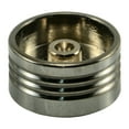thumbnail image 1 of 1/4" Black Chrome Plated Steel Button Head Bolt Caps (6 pcs.), 1 of 1