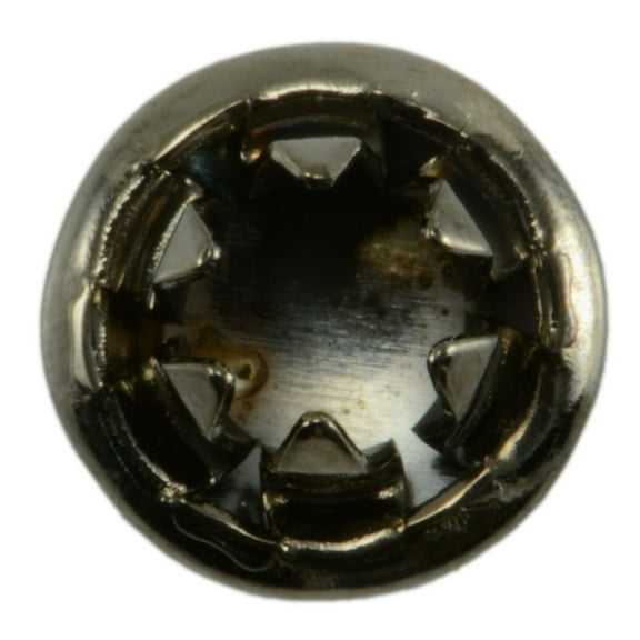 1/4" Black Chrome Plated Steel Hole Plugs (15 pcs.)