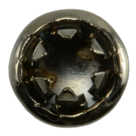 1/4" Black Chrome Plated Steel Hole Plugs (15 pcs.)