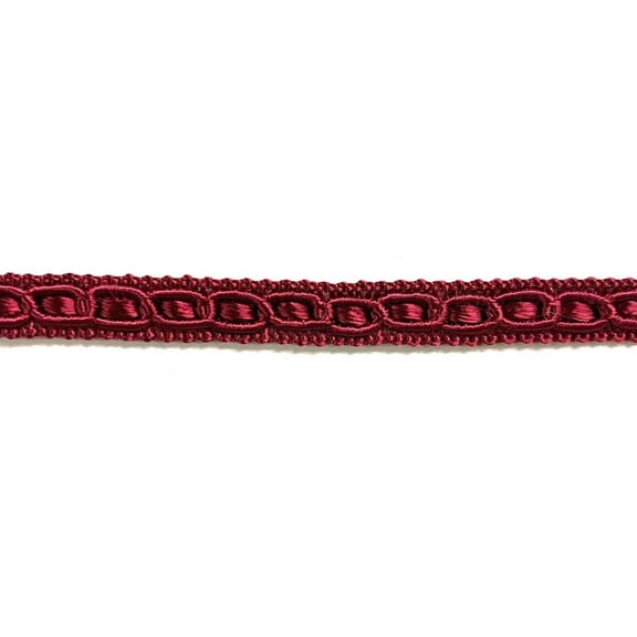 1/4" Braid Gimp Trimming - 18 Yards! - Color: Wine