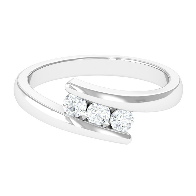 Sterling Silver Stackable Expressions Cushion Cut April White Topaz Ring Sterling Silver Stackable Expressions Cushion Cut April White Topaz Ring