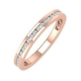 thumbnail image 1 of 1/4 Carat Channle Set Diamond Wedding Band in 14K Rose Gold (Ring Size 8.75) (I1-I2 Clarity), 1 of 4