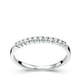 thumbnail image 1 of 1/4 Carat Diamond Wedding Ring Band on white gold, 1 of 4
