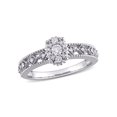 thumbnail image 1 of Everly Women's Diamond 10K White Gold Engagement Ring, 1 of 7