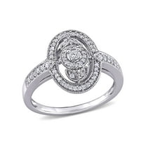 Everly Women's Diamond Sterling Silver Engagement Ring