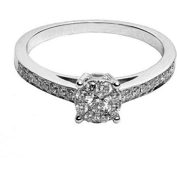 1/4 Carat T.w. Round Diamond 10kt White