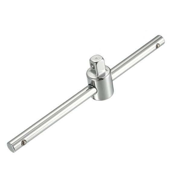 1/4" Chrome Finish Drive Sliding T-Handle Soket Wrench, Cr-V