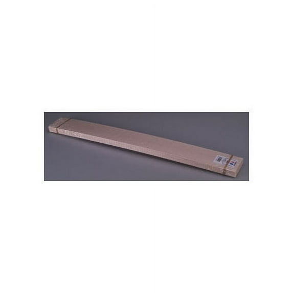 4451 Basswood Siding 1/16x1/4" (10) Multi-Colored