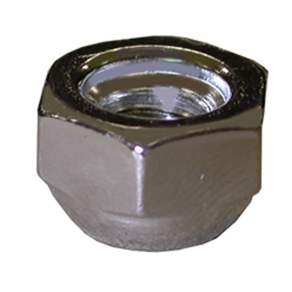 Jones Stephens C02900 1/4 Cp Brs Cl Acorn Nut - Nickel