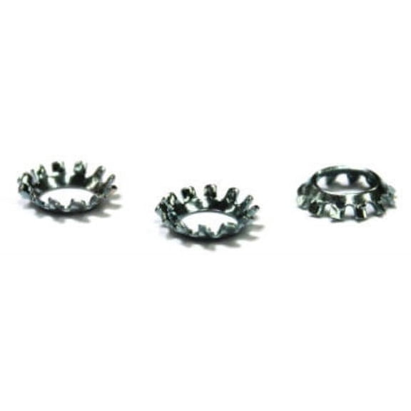 1/4 Countersunk External Tooth Lock Washers / 18-8 Stainless Steel - 1000 Piece Carton