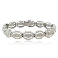 thumbnail image 1 of 1/4 Ct Diamond Intertwining Infinity Bracelet, 1 of 3