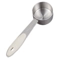 thumbnail image 1 of 1/8 Cup Measuring Cup Stainless Steel Cup Sco Op With Black Silicone Handle Kitchen Gadgets For Cooking 30ML, 1 of 3