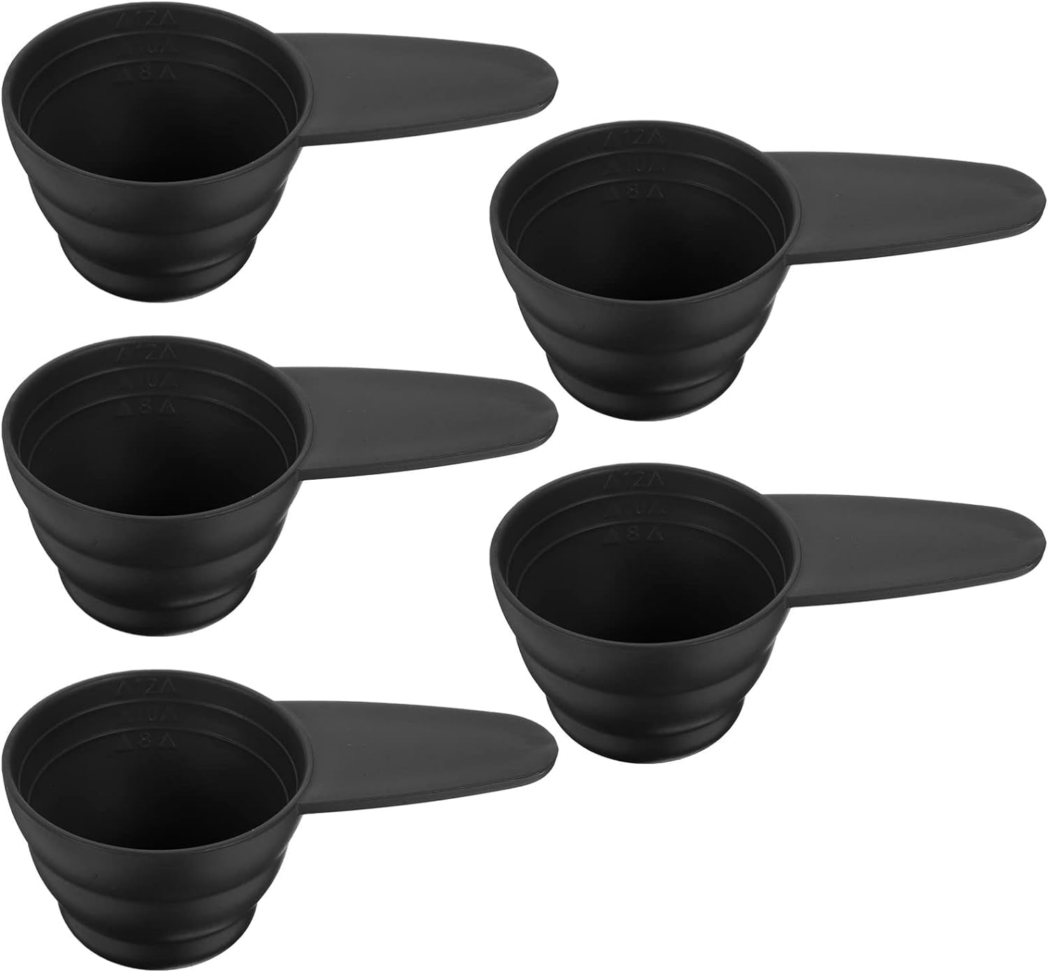 1/4 Cup Scoop Korean Spoons 5Pcs Short Handle Scoop Measuring Spoon