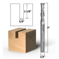 thumbnail image 1 of 1/4" Dia. 2 Flute Upcut Spiral End Mill CNC Router Bit - 1/4" Shank - Yonico 31216-SC, 1 of 2