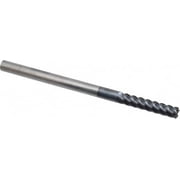 1/4 Diam 5 Flute Solid Carbide 0.015 Corner Radius End Mill SGS 32616